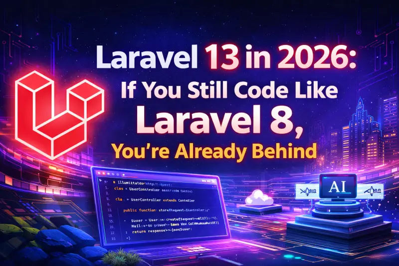 Laravel 13 in 2026: If You Still Code Like Laravel 8, You’re Already Behind
