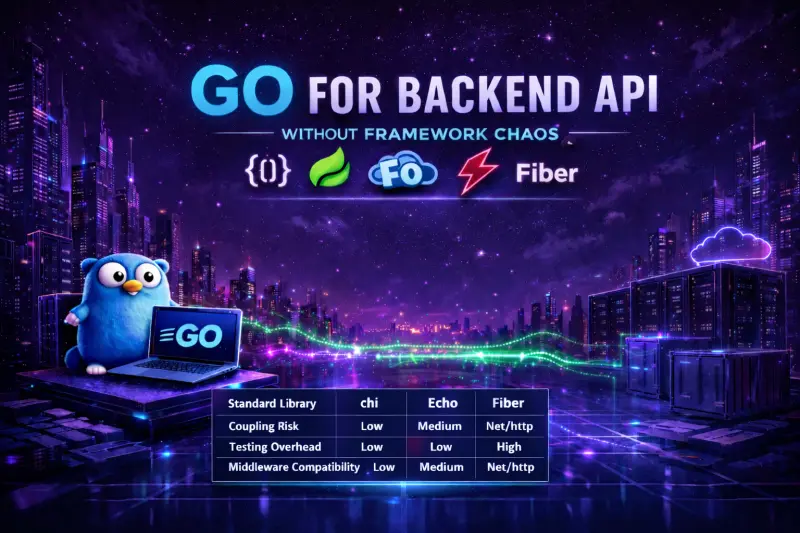 Writing HTTP APIs in Go Without Framework Chaos
