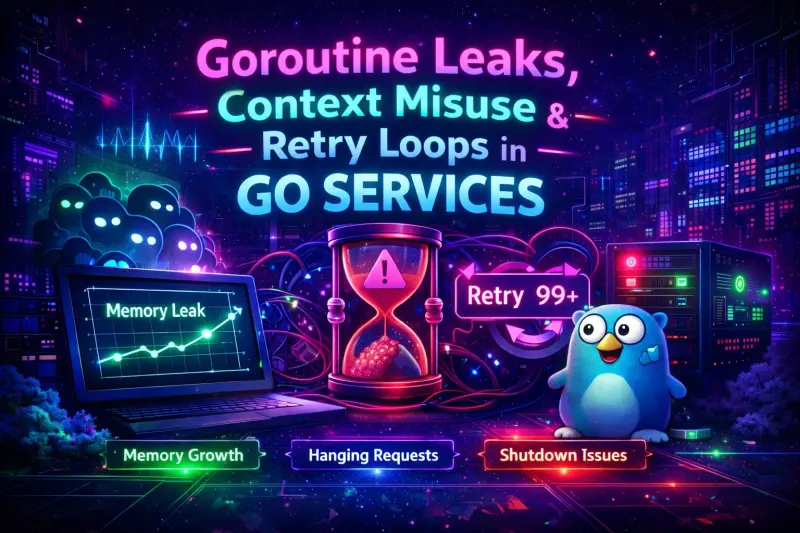 Goroutine Leaks, Context Misuse, and Retry Loops in Go Services