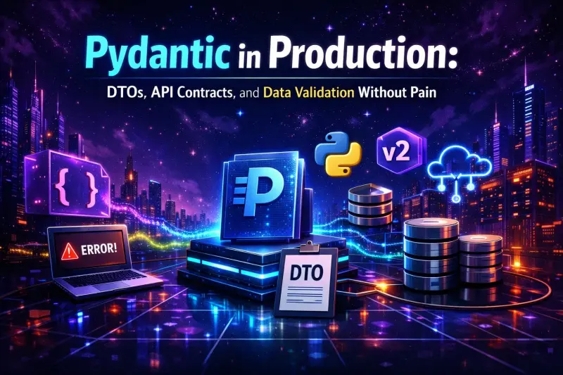 Pydantic in Production: DTOs, API Contracts, and Data Validation Without Pain