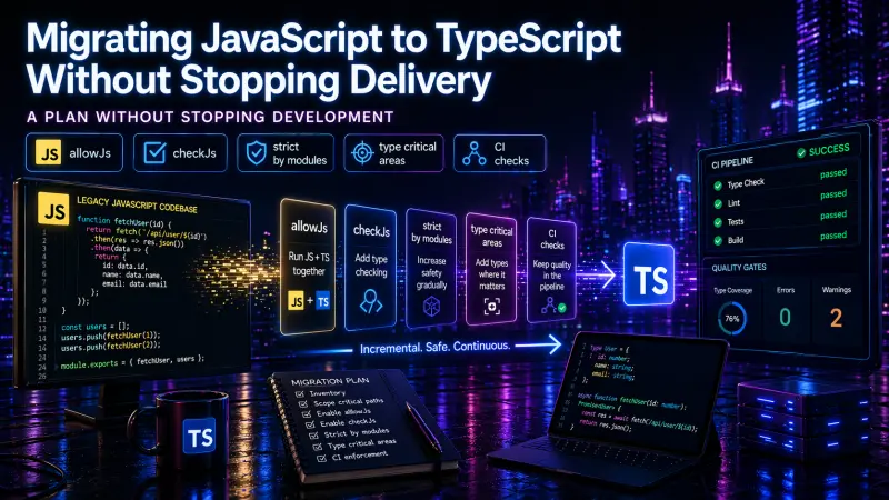 Migrating JavaScript to TypeScript Without Stopping Delivery