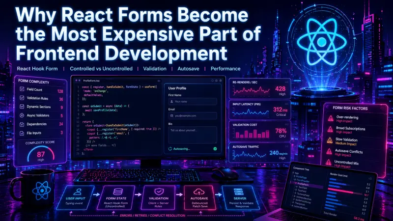 Why React Forms Become the Most Expensive Part of Frontend Development
