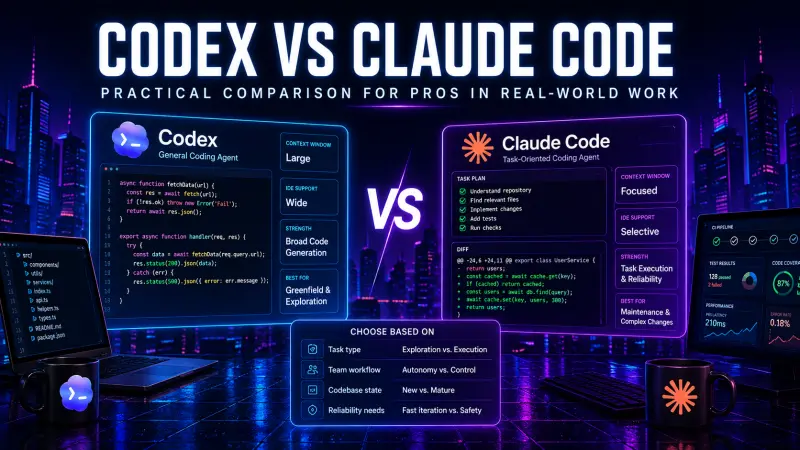 Codex vs Claude Code: Practical Comparison for Senior Engineering Work